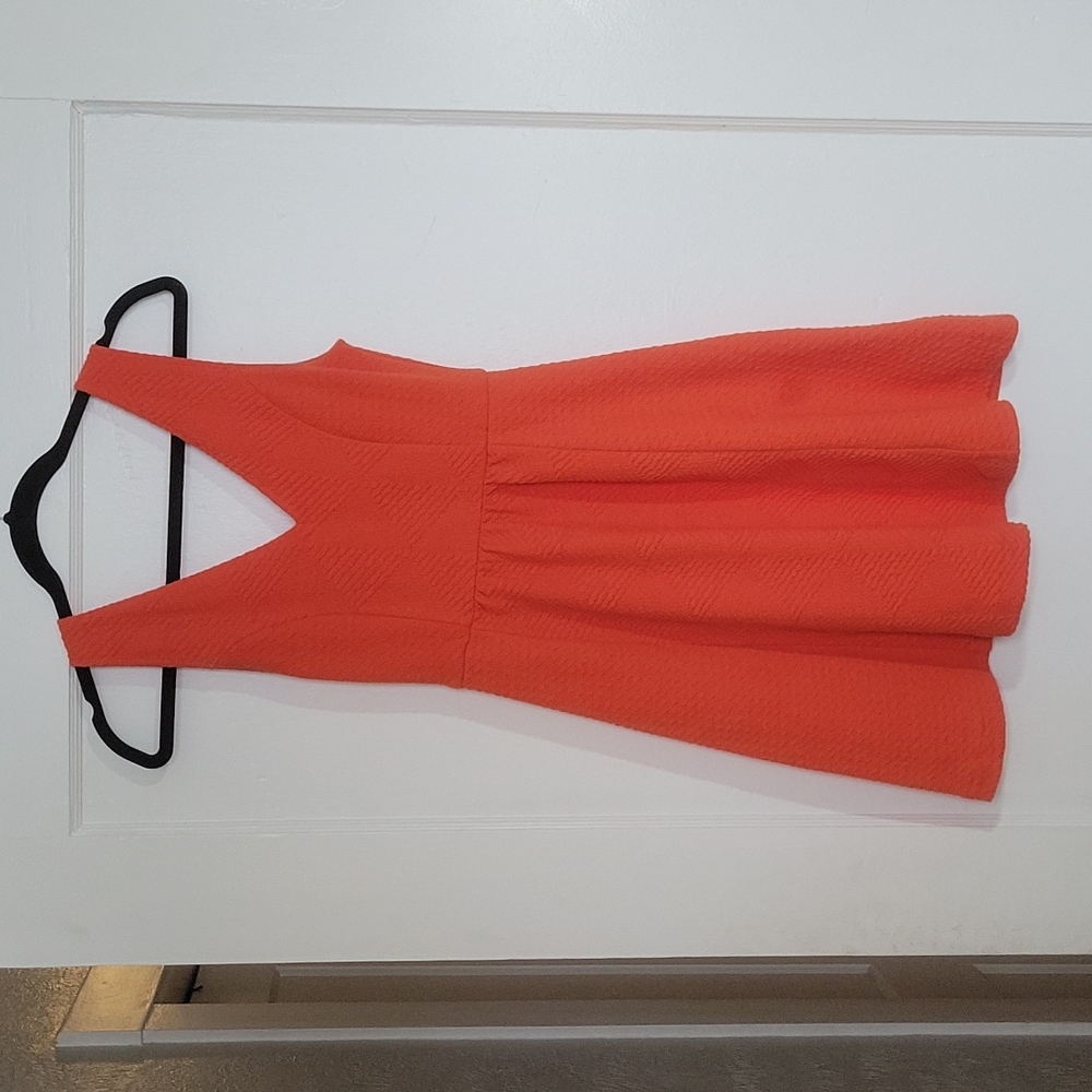 Anthropologie Coral Dress EUC